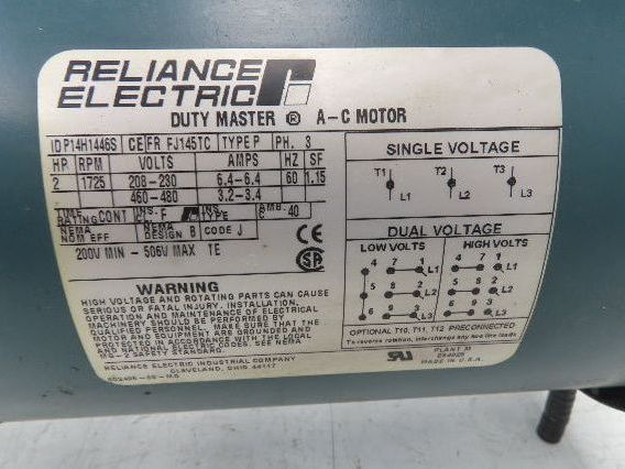 Hytrol 5AC-20-1-LH Conveyor Drive Gearmotor 20:1 Reducer 2Hp 460V 3PH 145TC