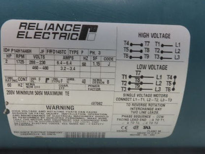 Hytrol 5AC-20-1-RH Conveyor Drive Gearmotor 20:1 Reducer 2Hp 460V 3PH 145TC
