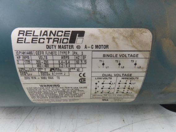 Hytrol 5AC-20-1-RH Conveyor Drive Gearmotor 20:1 Reducer 2Hp 460V 3PH 145TC