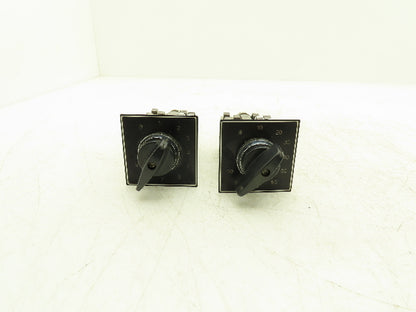 IDEC ACSNO Selector Switch 4 Pole 10 Position Cam Operated
