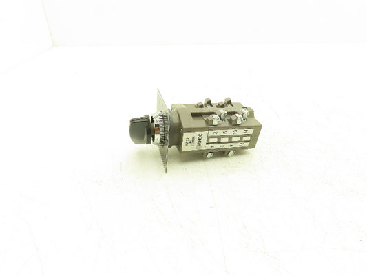 IDEC ACSNO Selector Switch 4 Pole 10 Position Cam Operated
