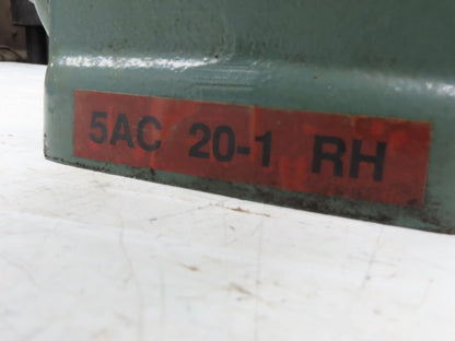 Hytrol 5AC-20-1-RH Conveyor Drive Gearmotor 20:1 Reducer 2Hp 460V 3PH 145TC