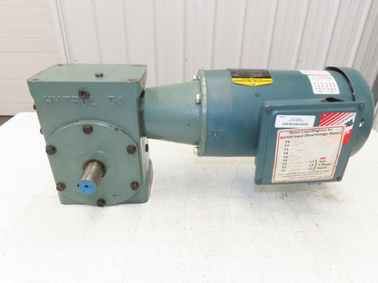 Hytrol 5AC-20-1-RH Conveyor Drive Gearmotor 20:1 Reducer 2Hp 460V 3PH 145TC