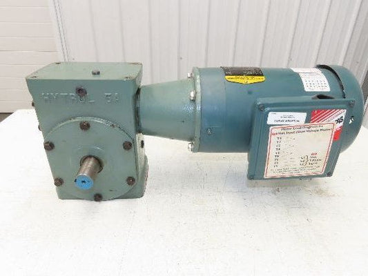 Hytrol 5AC-20-1-RH Conveyor Drive Gearmotor 20:1 Reducer 2Hp 460V 3PH 145TC