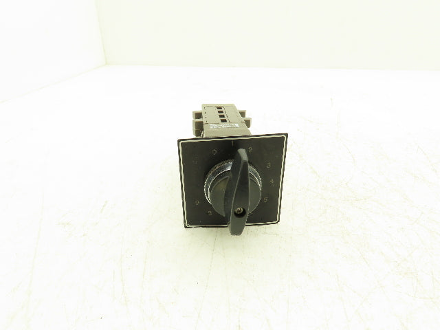 IDEC ACSNO Selector Switch 4 Pole 10 Position Cam Operated