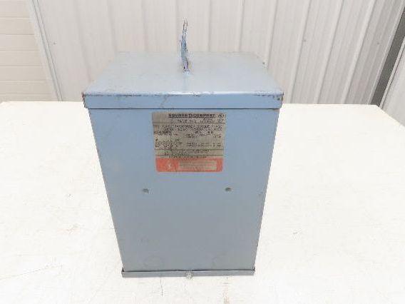 Square D 3S39FIS Single Phase Transformer 3KVA HV 480 LV 120/240V 1PH Type 3R