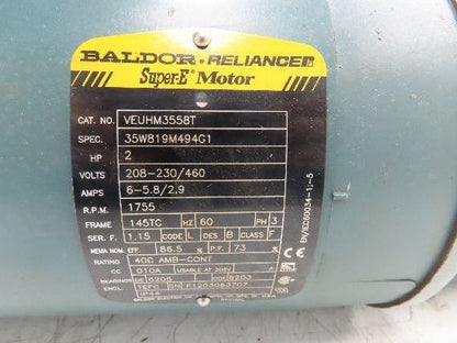 Hytrol 5AC-10-1-RH Conveyor Drive Gearmotor 10:1 Reducer 2Hp 460V 3PH 145TC