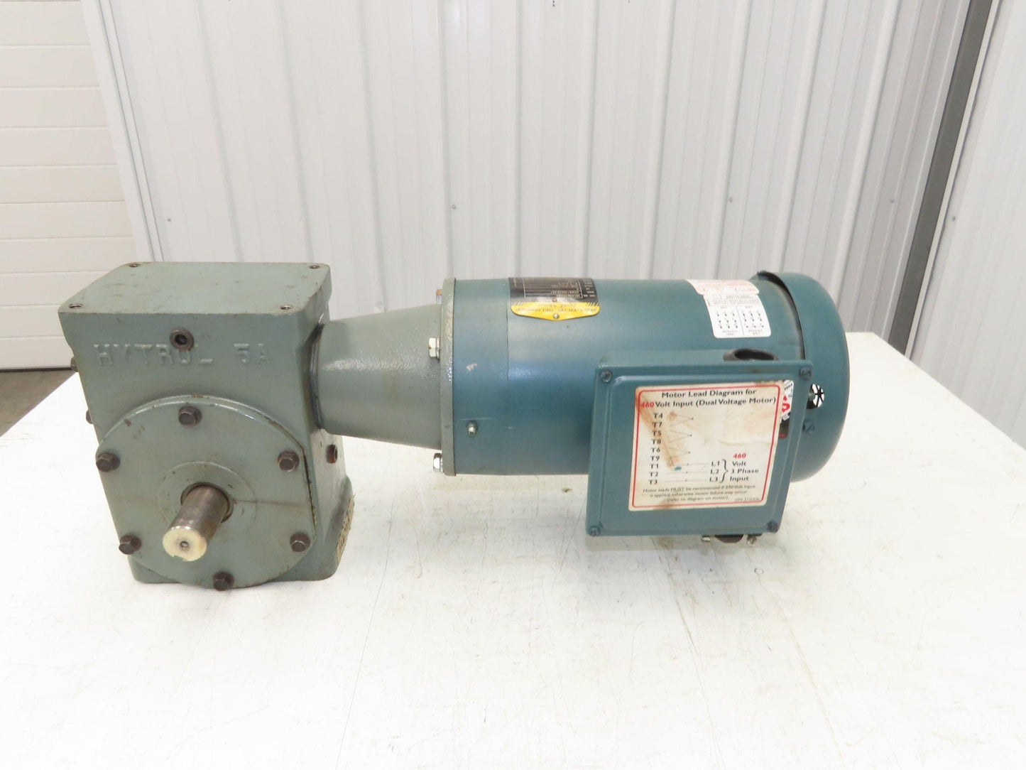 Hytrol 5AC-10-1-RH Conveyor Drive Gearmotor 10:1 Reducer 2Hp 460V 3PH 145TC