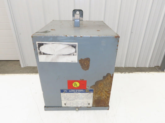 Square D 7S1F Stepdown Power Transformer 7.5kVA 1Ph HV 240/480V LV 120/240V 3R