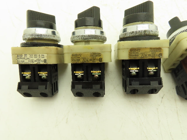 Fuji Electric Pushbutton Selector Pilot Light Alarm Buzzer Mixed Lot of 15
