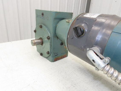 Hytrol 5AC-30-1-RH Conveyor Drive 30:1 Gearbox 2Hp 460V 3PH 145TC Brake Motor