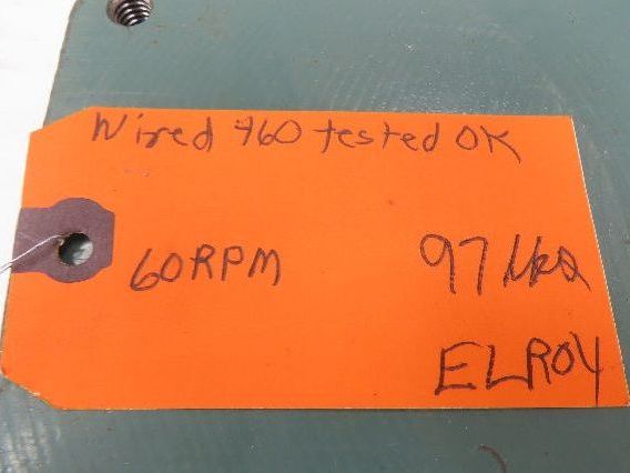 Hytrol 5AC-30-1-RH Conveyor Drive 30:1 Gearbox 2Hp 460V 3PH 145TC Brake Motor