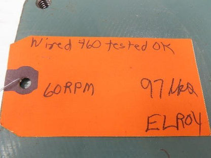 Hytrol 5AC-30-1-RH Conveyor Drive 30:1 Gearbox 2Hp 460V 3PH 145TC Brake Motor