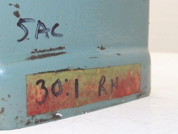 Hytrol 5AC-30-1-RH Conveyor Drive 30:1 Gearbox 2Hp 460V 3PH 145TC Brake Motor