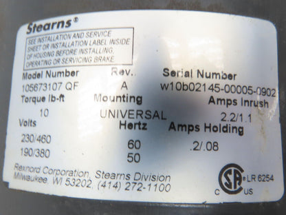 Hytrol 5AC-30-1-RH Conveyor Drive 30:1 Gearbox 2Hp 460V 3PH 145TC Brake Motor