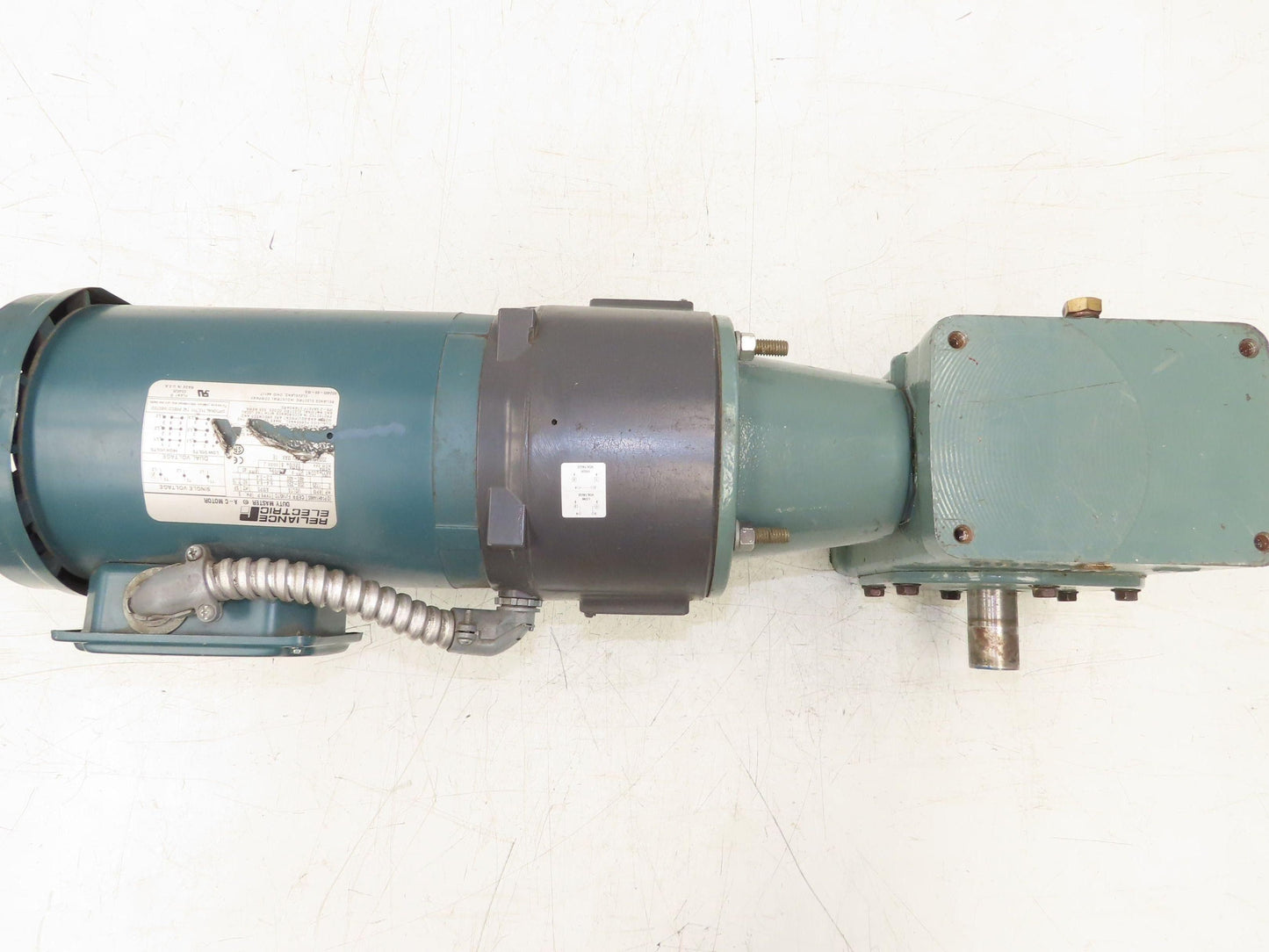 Hytrol 5AC-20-1-LH Conveyor Drive 20:1 Gearbox 2Hp 460V 3PH 145TC Brake Motor