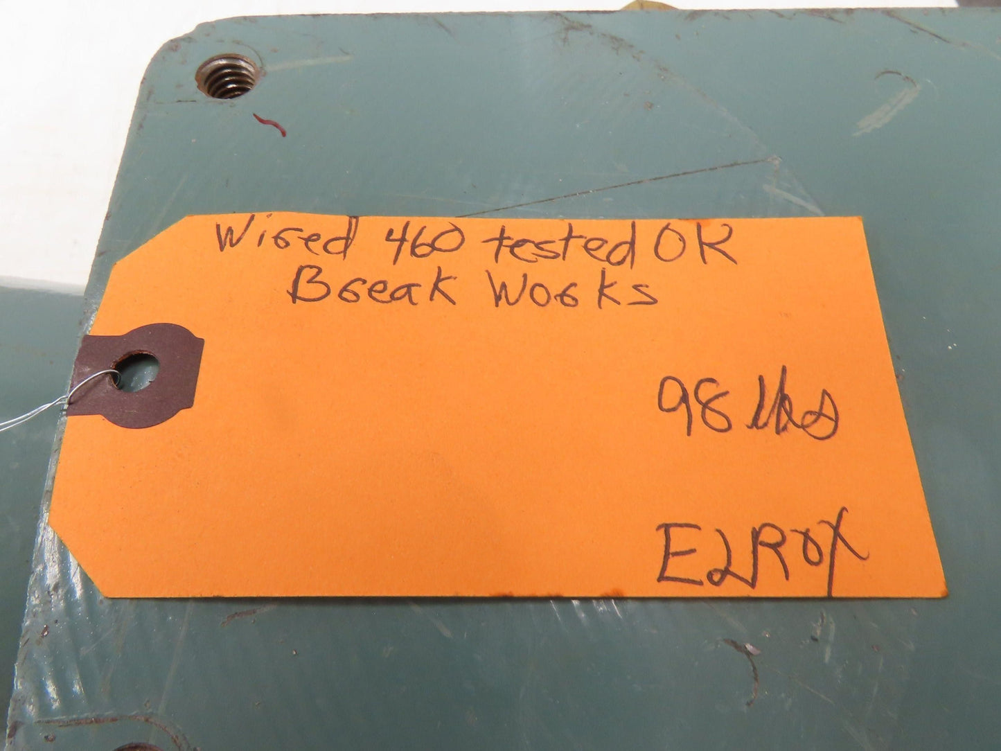 Hytrol 5AC-20-1-LH Conveyor Drive 20:1 Gearbox 2Hp 460V 3PH 145TC Brake Motor