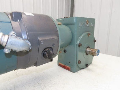 Hytrol 5AC-20-1-LH Conveyor Drive 20:1 Gearbox 2Hp 460V 3PH 145TC Brake Motor