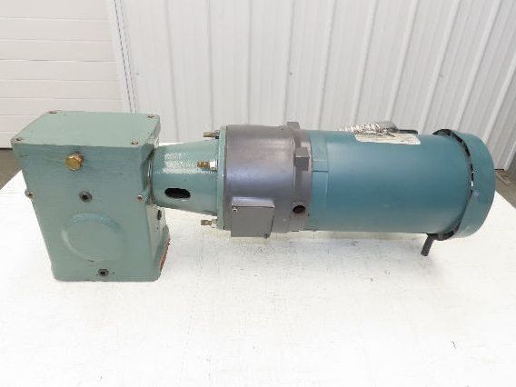 Hytrol 5AC-20-1-LH Conveyor Drive 20:1 Gearbox 2Hp 460V 3PH 145TC Brake Motor