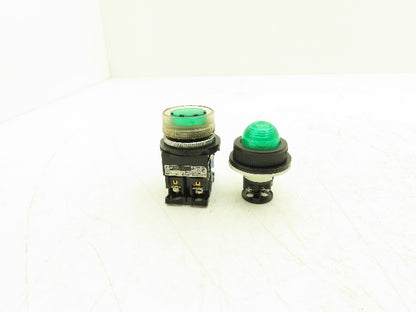 Fuji Electric AR30G4L DR30D0L Pushbutton Pilot light Mixed Lot of 10