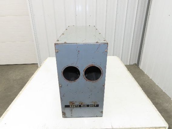 Westinghouse 56-E-6738 Pow-R-Way Busway 600A 277/480V 3P 4W Lug End Tap Box