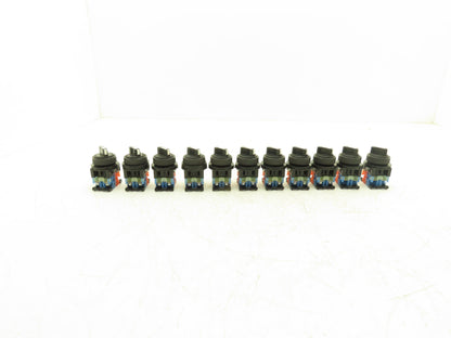 Fuji Electric 2 Position Maintained Selector Switch 1NO 1NC  Lot of 11