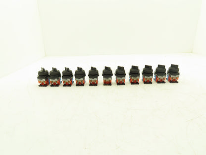 Fuji Electric 2 Position Maintained Selector Switch 1NO 1NC  Lot of 11