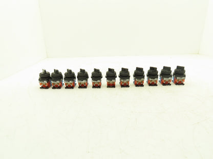 Fuji Electric 2 Position Maintained Selector Switch 1NO 1NC  Lot of 11