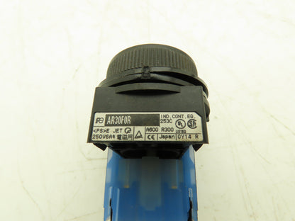 Fuji Electric Pushbutton Black & Green Flush Yellow Mushroom Momentary Lot of 10