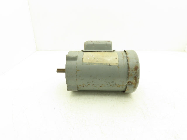Baldor VL3503 34C63-167 AC Motor 1/2Hp 3450rpm 115/230v 1Ph 56C Single Phase