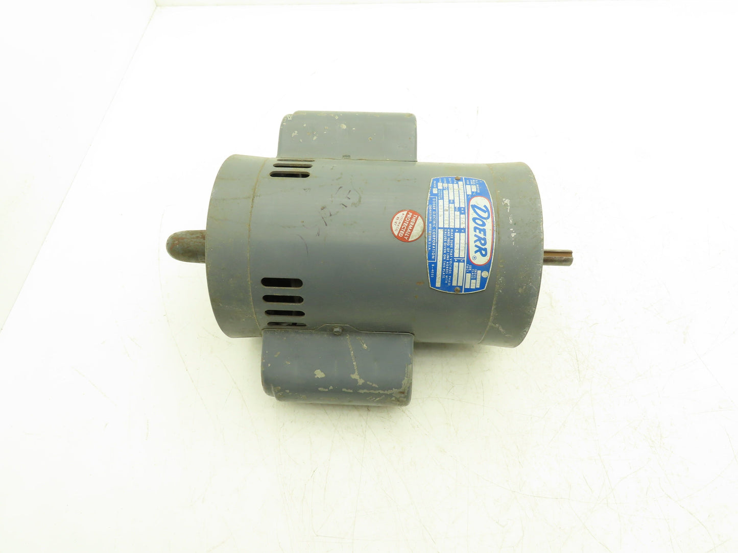 Doerr LR22132 AC Electric Motor 3/4Hp 3500rpm 208v 1Ph J56CECZ Frame