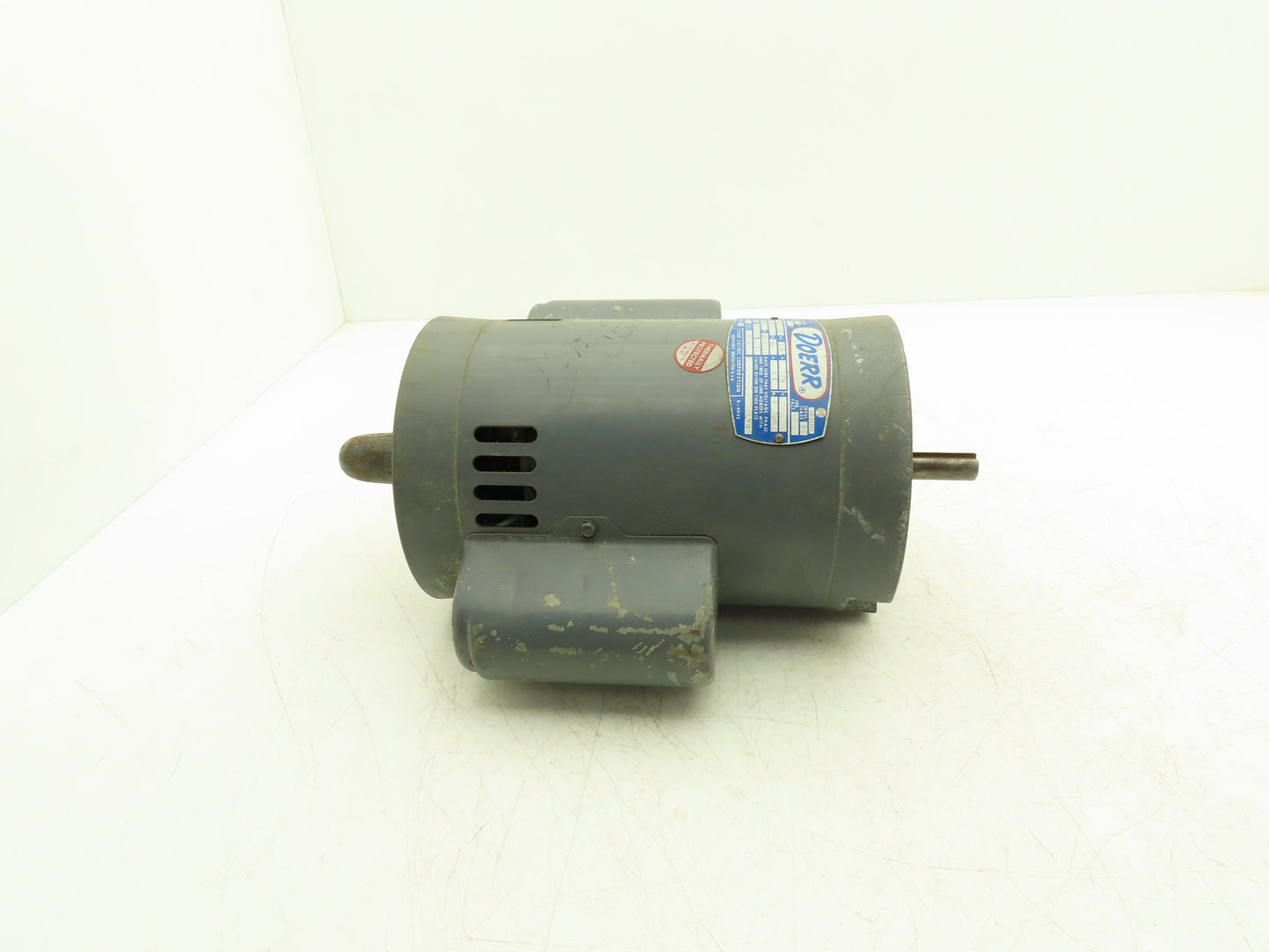 Doerr LR22132 AC Electric Motor 3/4Hp 3500rpm 208v 1Ph J56CECZ Frame