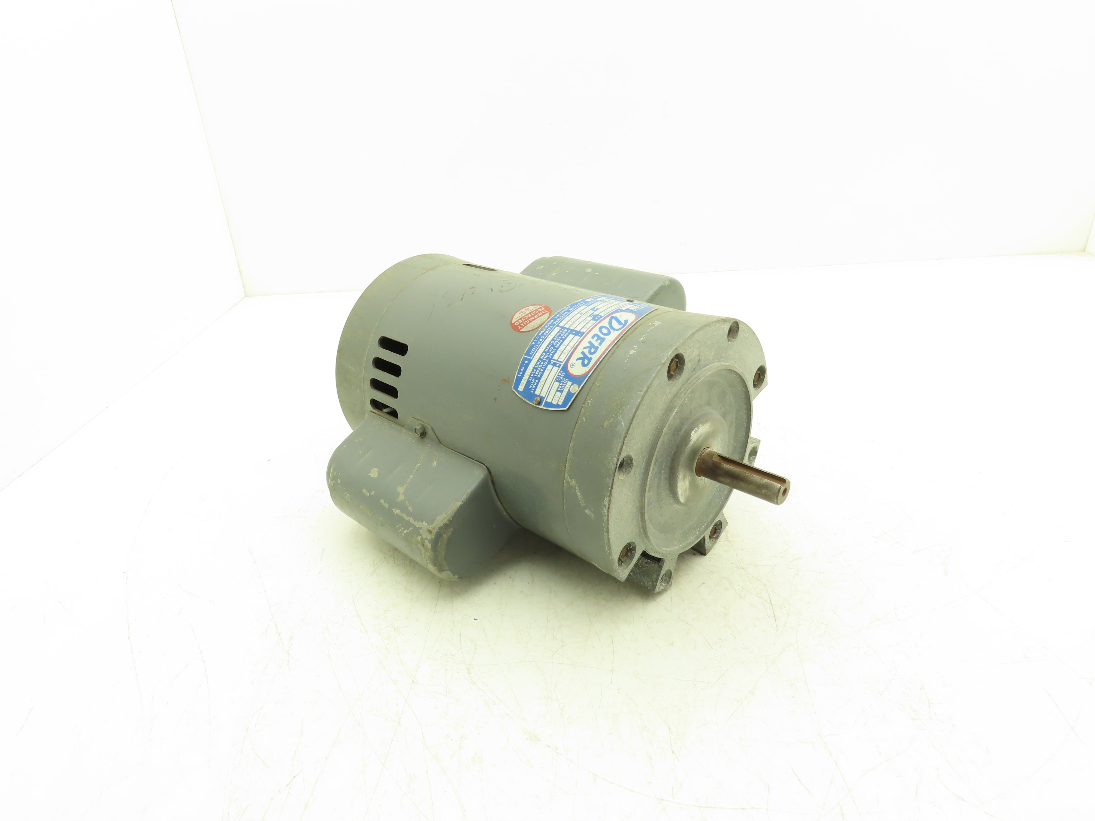 Doerr Motor Doerr LR22132 AC Electric Motor 3/4Hp 3500rpm 208v 1Ph J56CECZ Frame ...