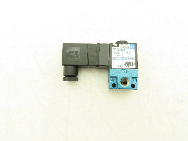 MAC 111B-111JB Pneumatic Valve 110/120V 50/60Hz 150 PSI