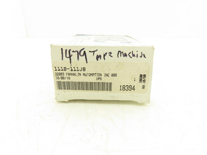 MAC 111B-111JB Pneumatic Valve 110/120V 50/60Hz 150 PSI