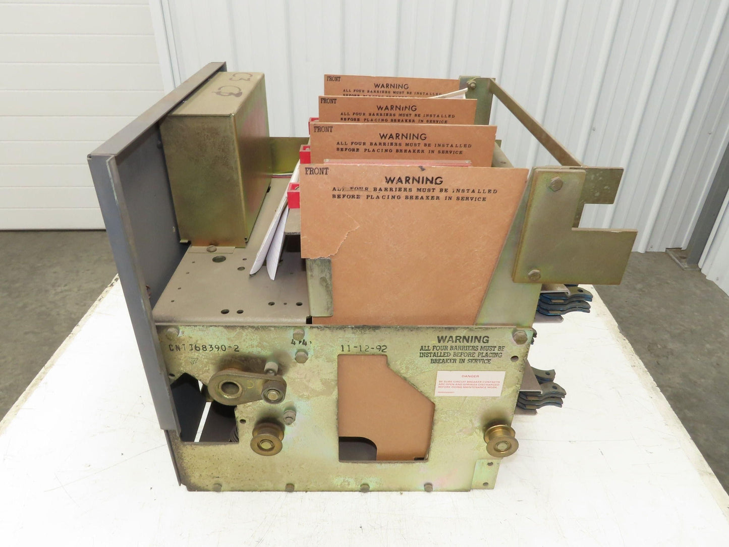 Square D DS 206 Air AC Circuit Breaker 600VAC 800A 3 Pole Amptector I-A