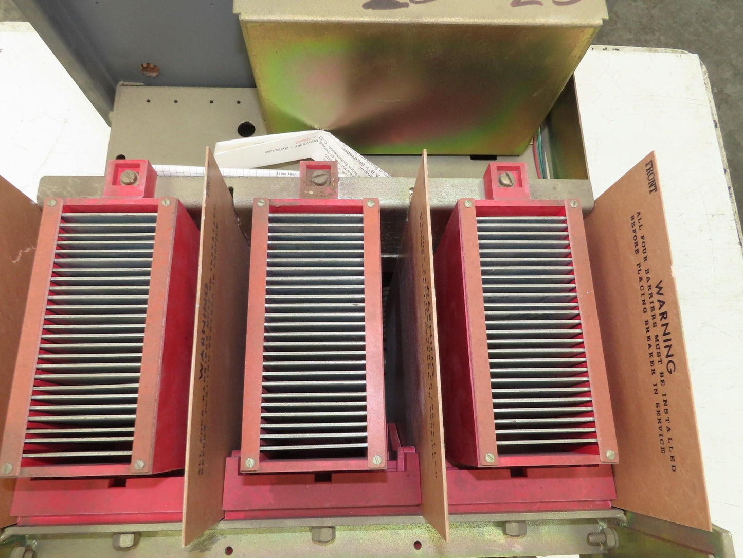 Square D DS 206 Air AC Circuit Breaker 600VAC 800A 3 Pole Amptector I-A