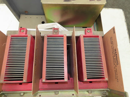 Square D DS 206 Air AC Circuit Breaker 600VAC 800A 3 Pole Amptector I-A