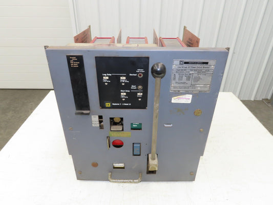 Square D DS 206 Air AC Circuit Breaker 600VAC 600A 3 Pole Amptector I-A