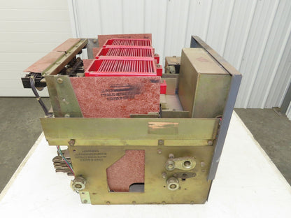 Square D DS 416 Air AC Circuit Breaker 600VAC 1600A 3 Pole Amptector I-A