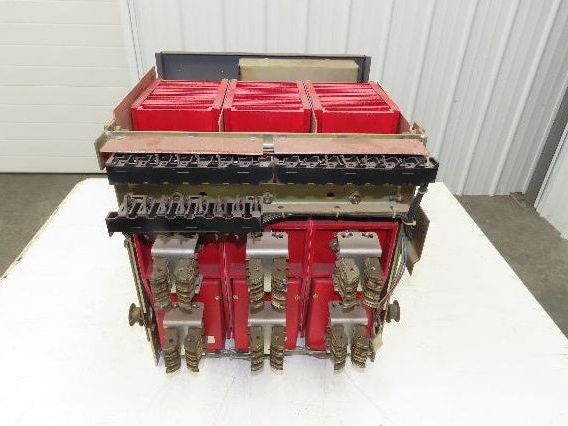 Square D DS 416 Air AC Circuit Breaker 600VAC 1600A 3 Pole Amptector I-A