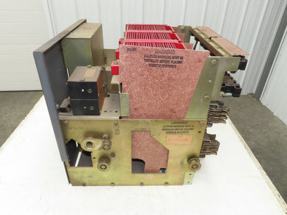 Square D DS 416 Air AC Circuit Breaker 600VAC 1600A 3 Pole Amptector I-A