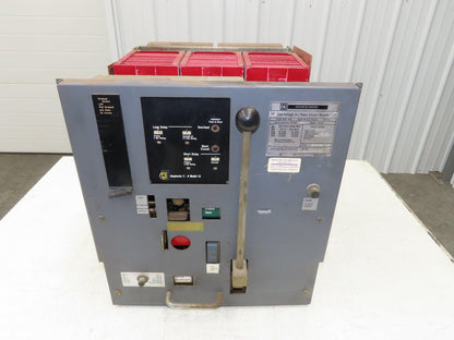 Square D DS 416 Air AC Circuit Breaker 600VAC 1600A 3 Pole Amptector I-A