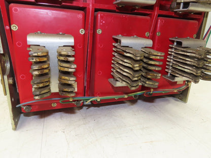 Square D DS 416 Air AC Circuit Breaker 600VAC 1600A 3 Pole Amptector I-A