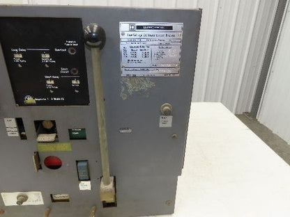 Square D DS 416 Air AC Circuit Breaker 600VAC 1600A 3 Pole Amptector I-A