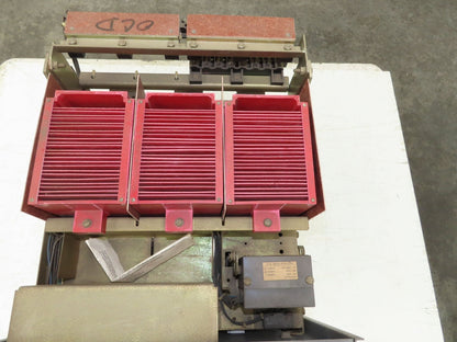 Square D DS 416 Air AC Circuit Breaker 600VAC 1600A 3 Pole Amptector I-A