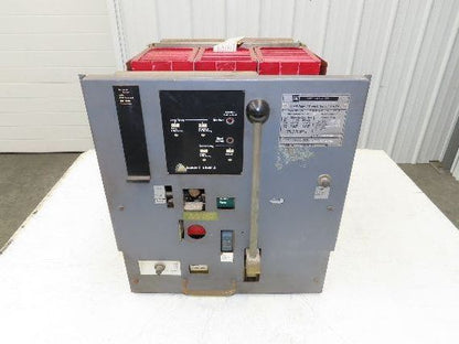 Square D DS 416 Air AC Circuit Breaker 600VAC 1600A 3 Pole Amptector I-A
