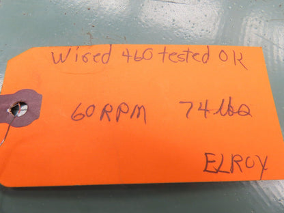 Hytrol 5AC-30-1-RH Conveyor Drive Gearmotor 30:1 Reducer 1Hp 460V 3PH 56C 58rpm