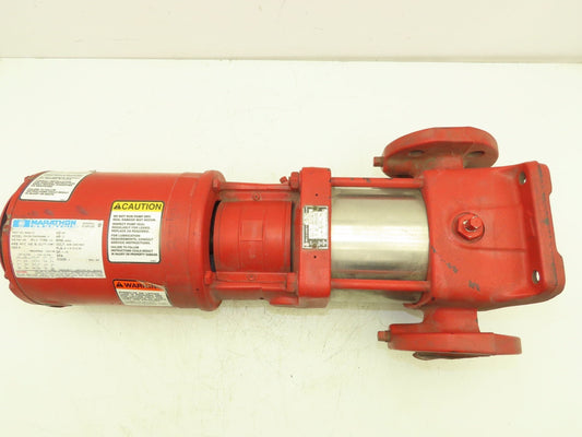Bell & Gossett 3540 20-7 Inline Centrifugal Pump 2Hp 3450rpm 460V 1.25" Flanged