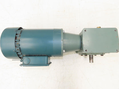 Hytrol 4AC-20-1-LH Conveyor Drive 20:1 Gearbox 1Hp 460V 3PH 56C Brake Motor